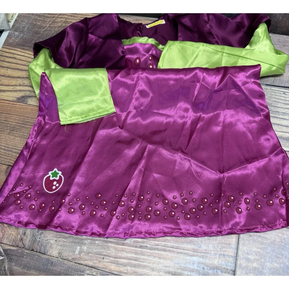 Strawberry Shortcake Raspberry‎ Tart Child Costume Size S Small 4-6 Age 3-4